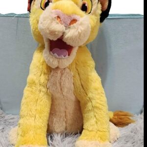 Just Play Talking And Roaring Simba Yellow Disney Lion King 13-14" Approx.